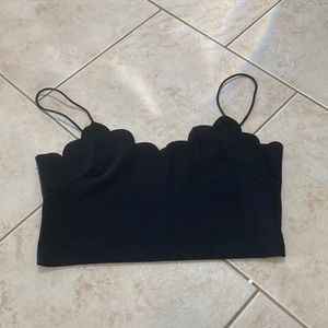 SHEIN black crop top. Size small